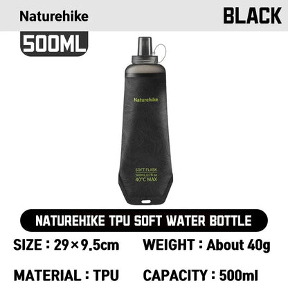 Naturehike Ultralight Soft Foldable TPU Water Bottle 500ml