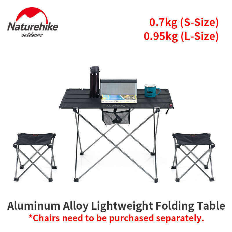Naturehike Outdoor Portable Roll Up Foldable Table Ultralight