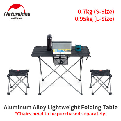 Naturehike Outdoor Portable Roll Up Foldable Table Ultralight