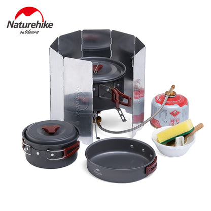 Naturehike Windproof Shield For Camping Stove 10 Plates