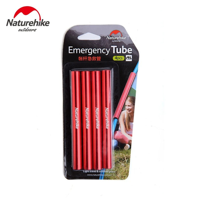 Naturehike-Emergency Tube Aluminium Pole for Tent Rod Repair Pipes