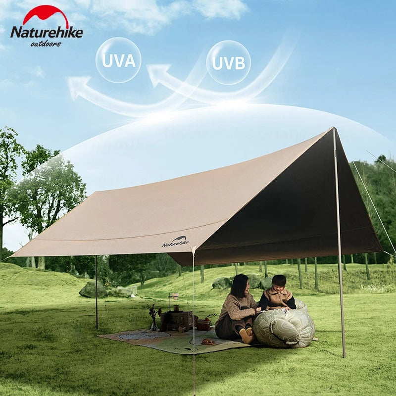 Naturehike Outdoor Cloudy Canopy Shelter Tarp Waterproof For (10-12 Persons)
