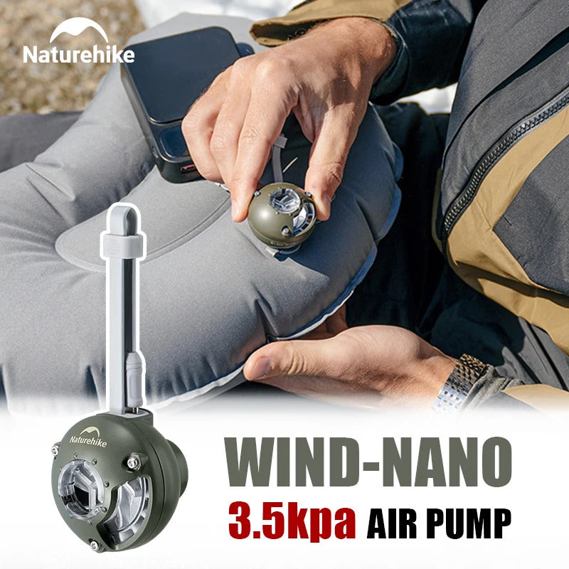 Naturehike Ultralight Wind Nano Eye Ball Type C Air Pump