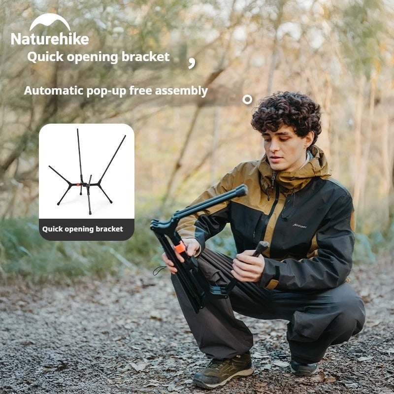Naturehike Ultralight YL01 Folding Moon Chair With 200kg Load Capacity