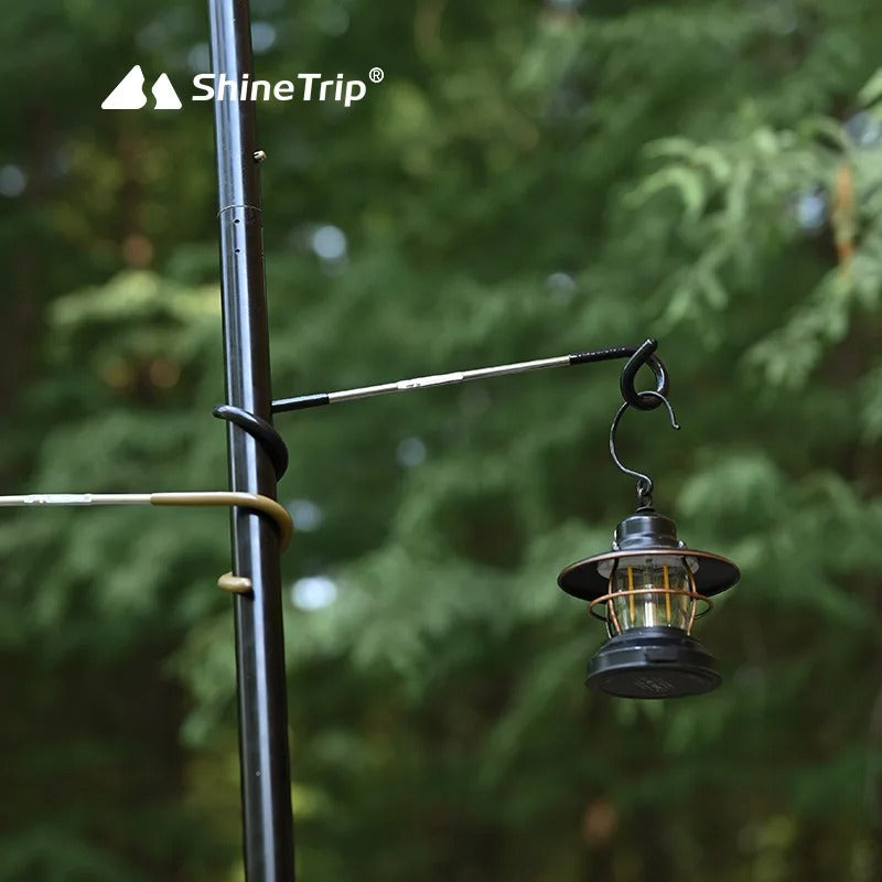 ShineTrip Pigtail Stainless Steel Camping Hanging Hook 1Pc