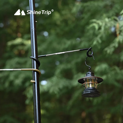 ShineTrip Pigtail Stainless Steel Camping Hanging Hook 1Pc