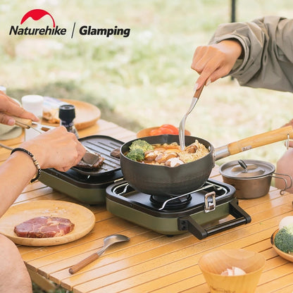 Naturehike Double Burner Folding Outdoor Camping Gas Stove