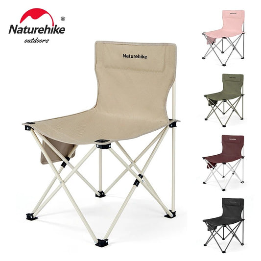 Naturehike T01 Ultralight Foldable Steel Frame Portable Camping Stool