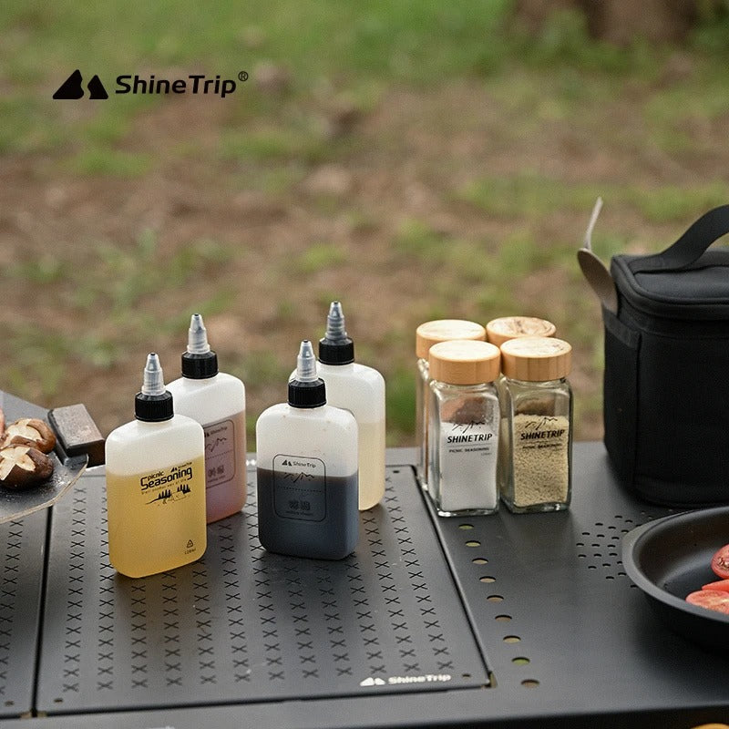 ShineTrip Outdoor Camping Picnic Seasoning Jar Set Box