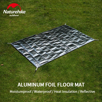 Naturehike Camping Tent Mat PE Aluminium Foil Waterproof Folding Floor Mat