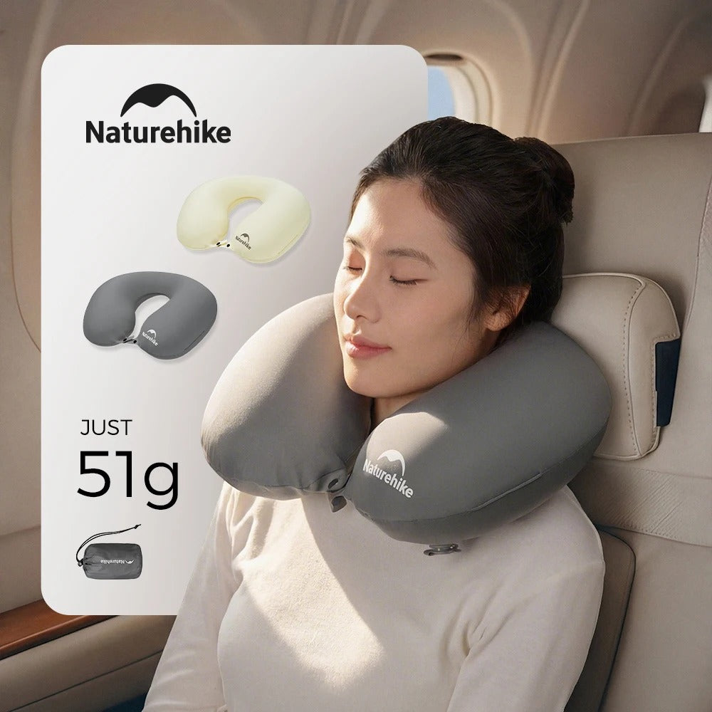 Naturehike Ultralight 51g Inflatable Compact Travel Neck Pillow
