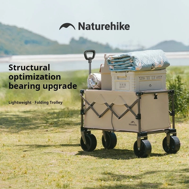 Naturehike Foldable Lightweight Camping Storage Wagon Cart