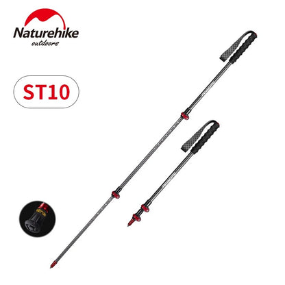 Naturehike ST10 Lightest Telescopic Carbon Fiber Trekking Pole