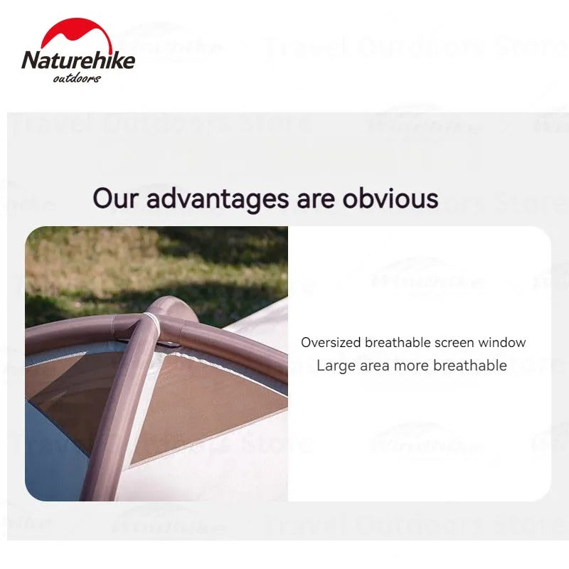 Naturehike ANGO Air 3-4 Person Double Layer Inflatable Tent