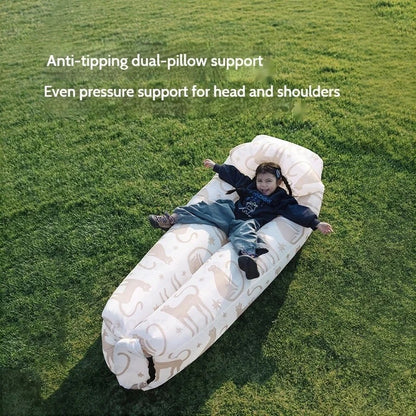 Naturehike Inflatable Sofa Double Layer Air Lounger with Pillow