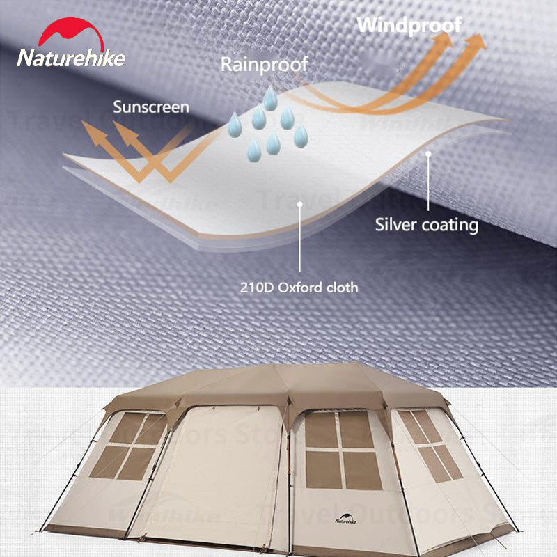 Naturehike New Village17 Automatic Tent Outdoor Camping Large Space