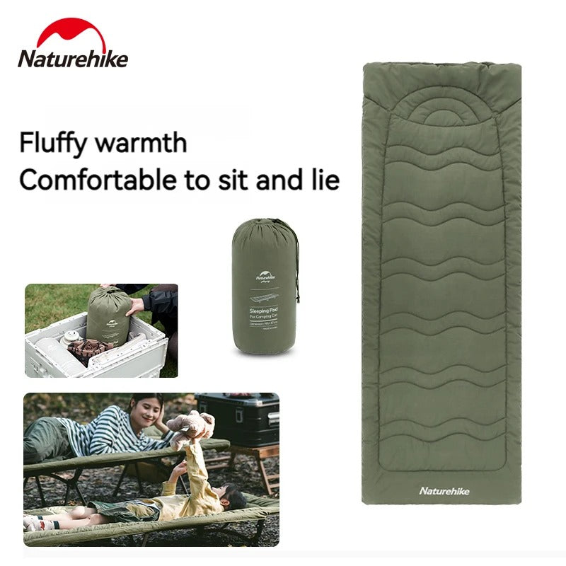 Naturehike Ultralight 860g Warm Peach Skin Velvet Sleeping Mattress