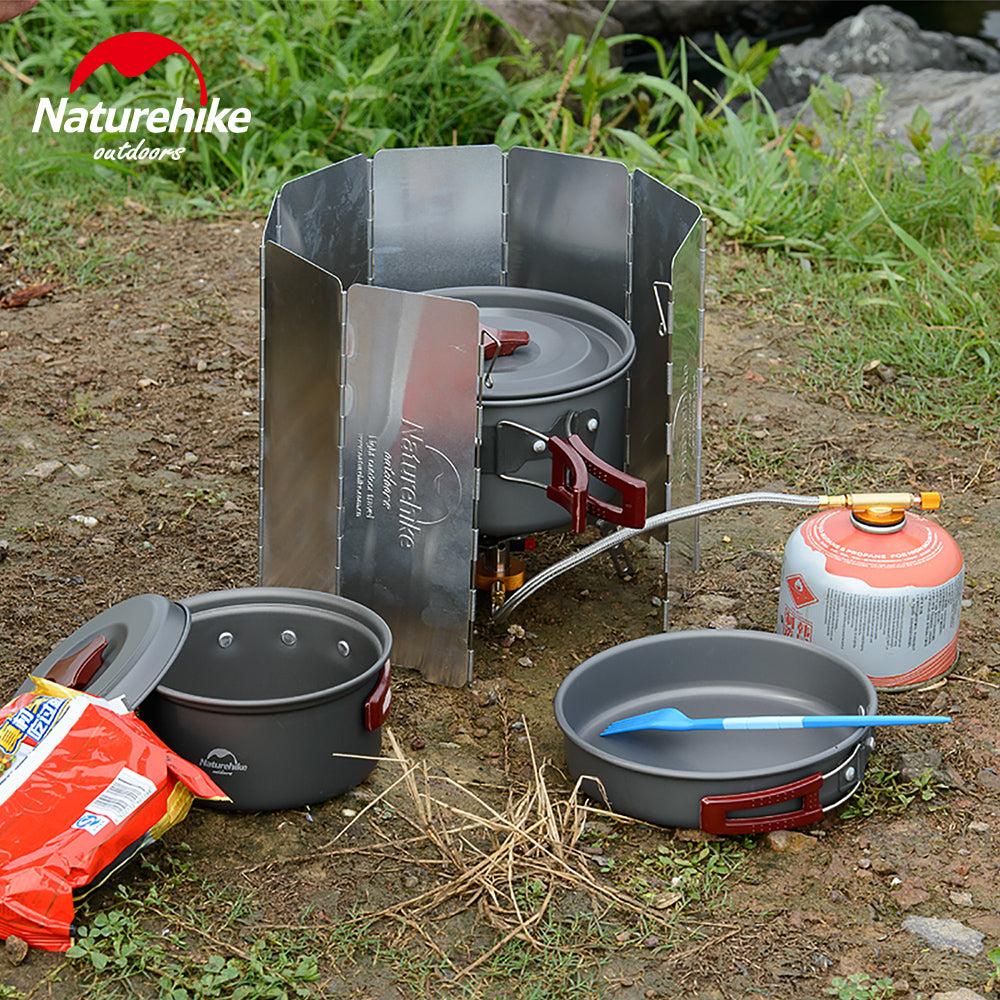 Naturehike Windproof Shield For Camping Stove 10 Plates
