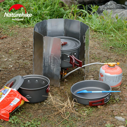 Naturehike Windproof Shield For Camping Stove 10 Plates