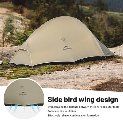 Naturehike Cloud up Pro 2 Person Ultralight Camping Tent