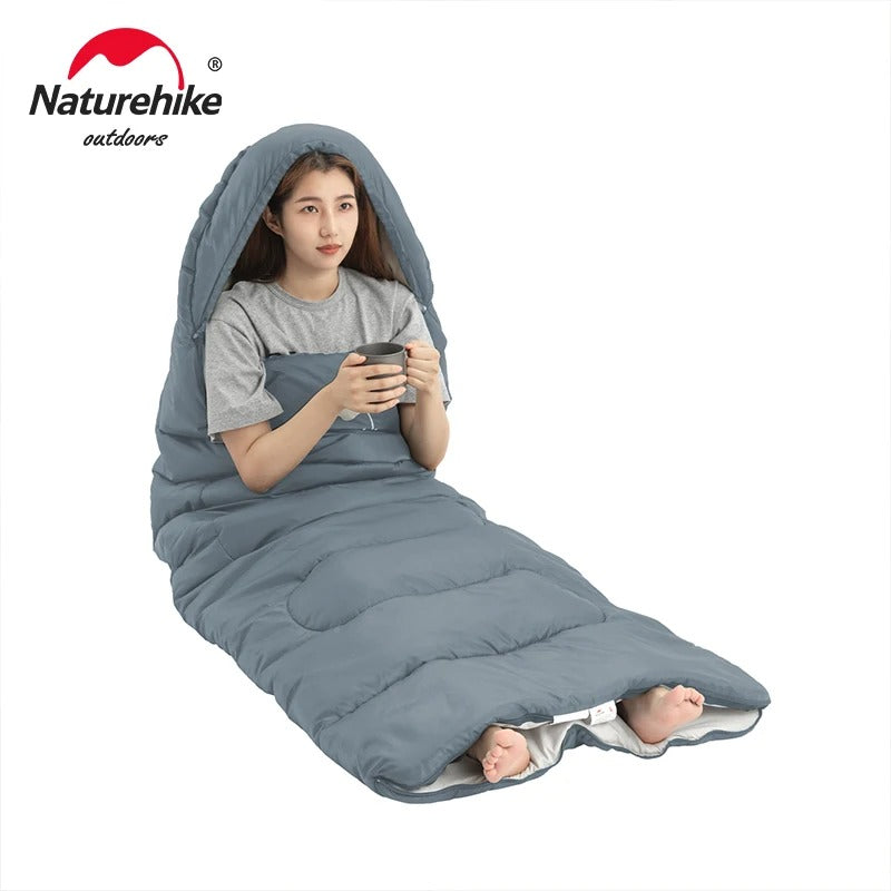 Naturehike Y150 3 Seasons Sleeping Bag Ultralight Large Blue