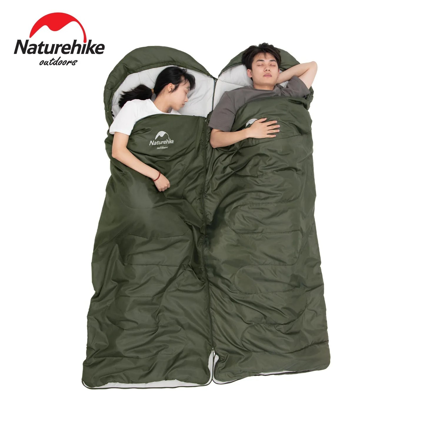 Naturehike Y150  Ultralight Cotton Sleeping Bag Large Green