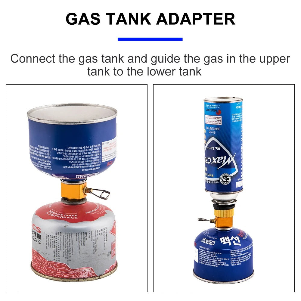 Widesea Camping Stove Propane Refill + Adapter