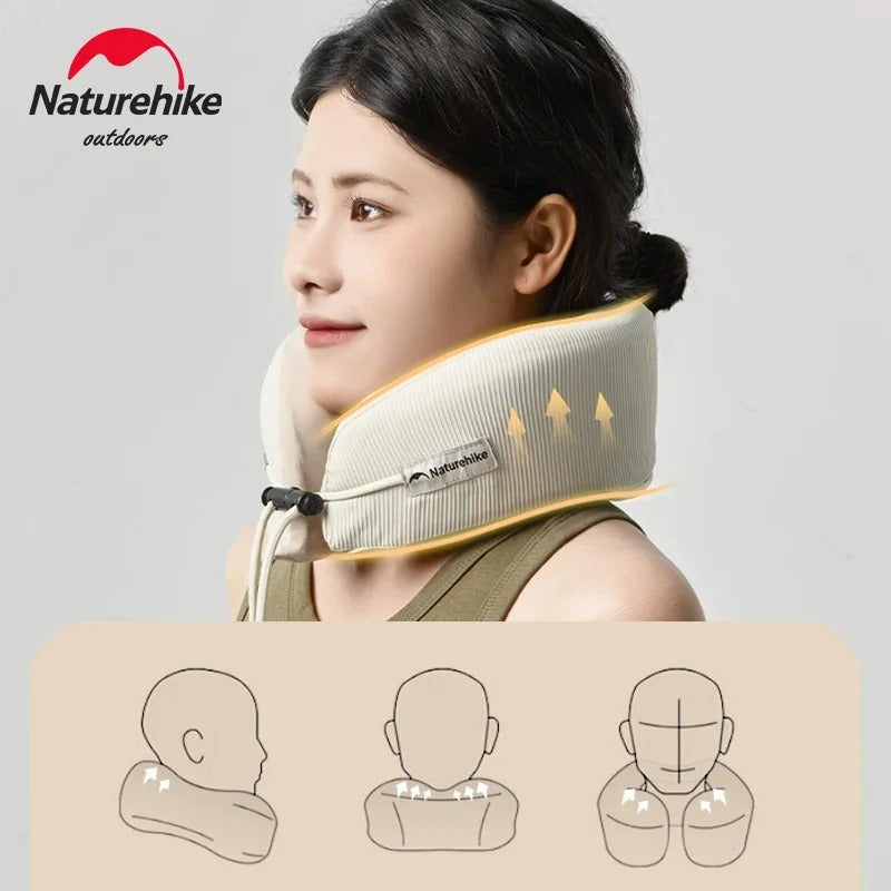 Naturehike Ergonomic U-Shaped Memory Foam Compact Travel Neck Pillow