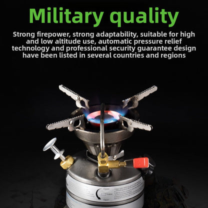 New High Altitude Camping Outdoor Multi Fuel Stove BRS-12A