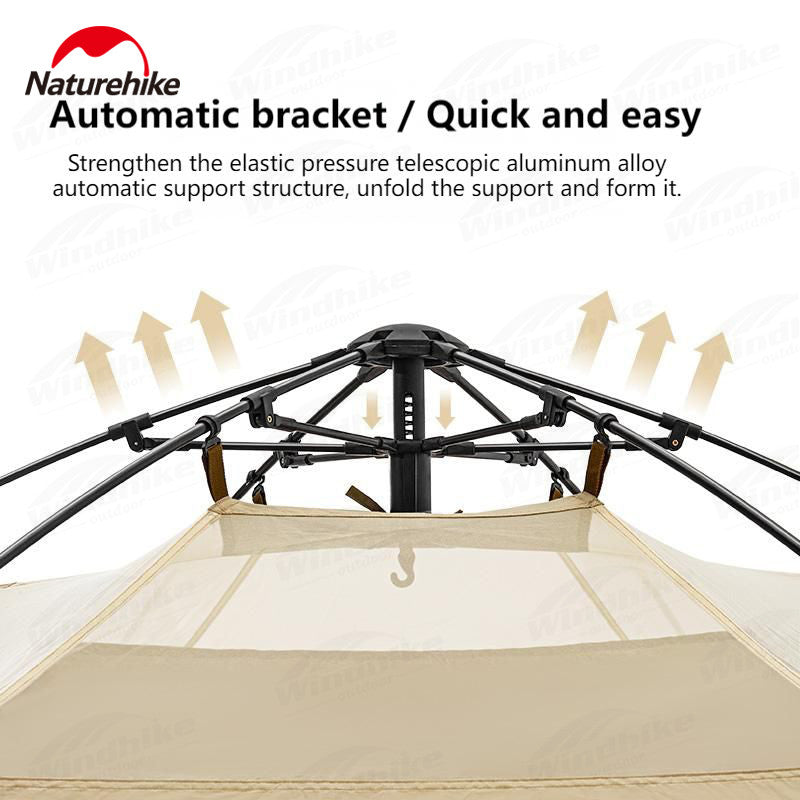 Naturehike Dry And Wet Separation Automatic Shower Tent