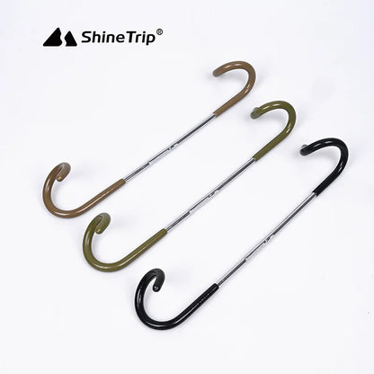 ShineTrip Pigtail Stainless Steel Camping Hanging Hook 1Pc