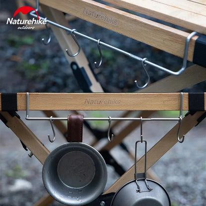 Naturehike 304 Stainless Steel Portable Table Edge Hanging Rack