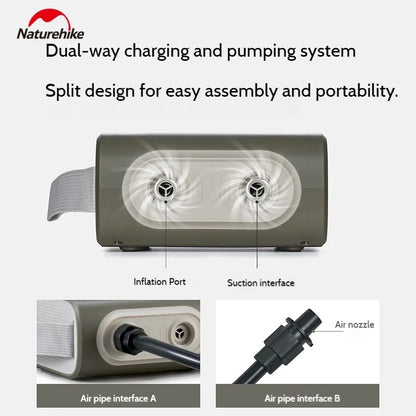 Naturehike Wind-Max Portable High-Pressure Camping Air