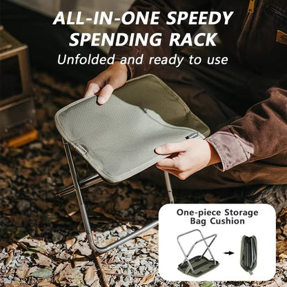 Naturehike XL01 Ultra-Light Compact Folding Stool 180kg Load
