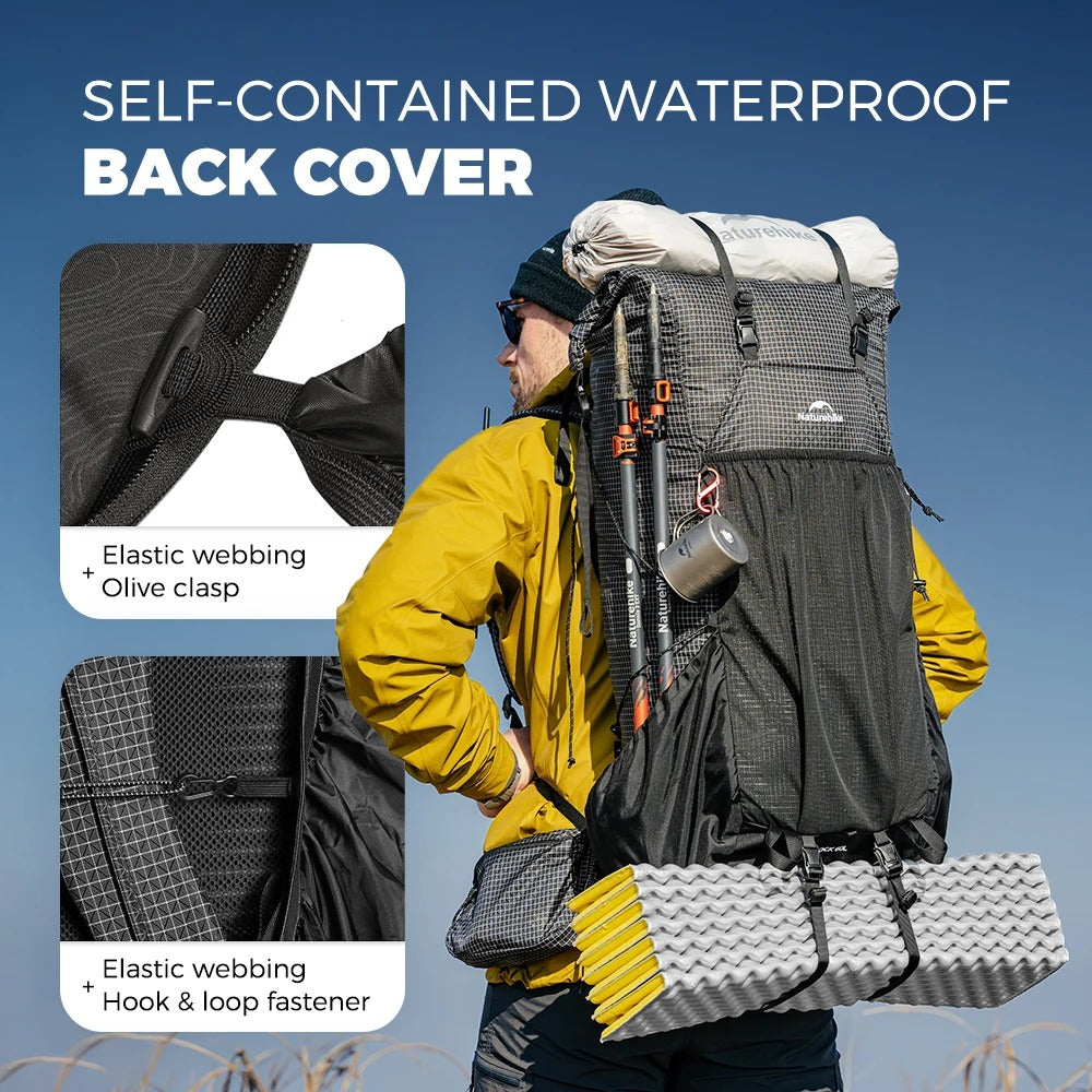 Naturehike Backpack Rock 2.0 Upgraded Ultralight Backpack