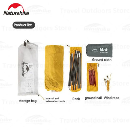 Naturehike 10D Silicone Cloud Up Wings2 Portable Ultralight Tent