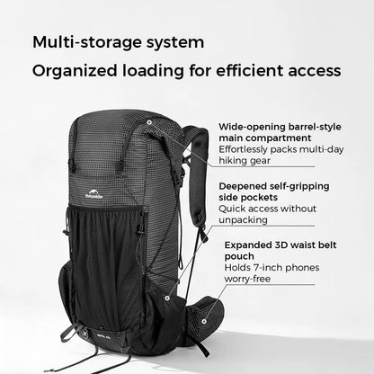 Naturehike Backpack Rock 2.0 Upgraded Ultralight Backpack