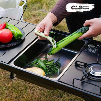CLS Outdoor 5.5L Stainless Steel Sink &  Washing Basin For IGT Table