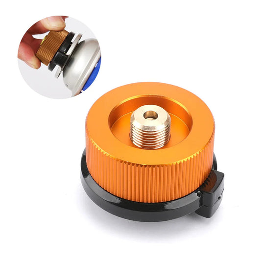 Card Type Gas Bottle Head Adapter (Nozzle Type to Screw Type)