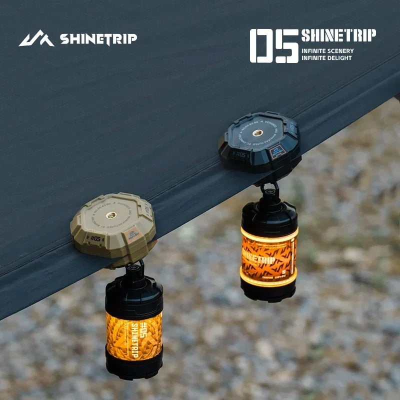 ShineTrip 05 Series Heavy-Duty Double-Sided Tactical Magnetic Mounting Hook