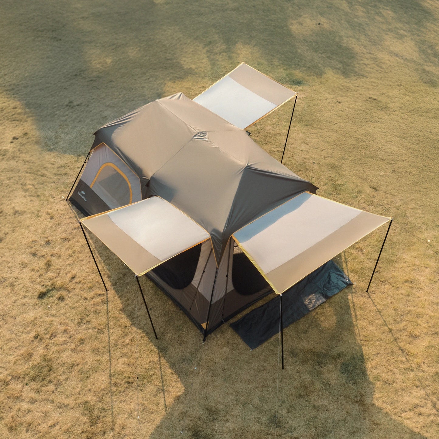 Naturehike Cape Double Layer Large Family Automatic Tent (6-8 Persons)