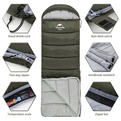 Naturehike U350S Upgraded 4 Season Sleeping Bag