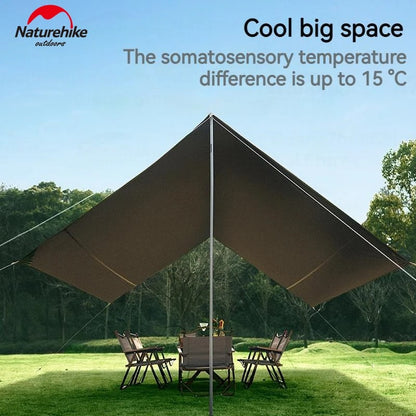 Naturehike Outdoor Cloudy Canopy Shelter Tarp Waterproof For (10-12 Persons)