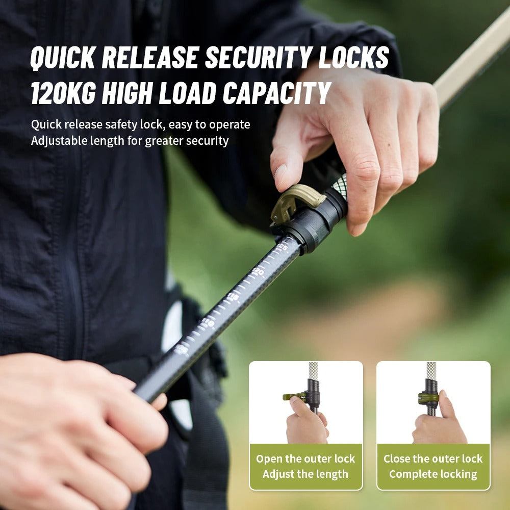 Naturehike Ultra-Light Hoar Trek Carbon Fiber Trekking Pole