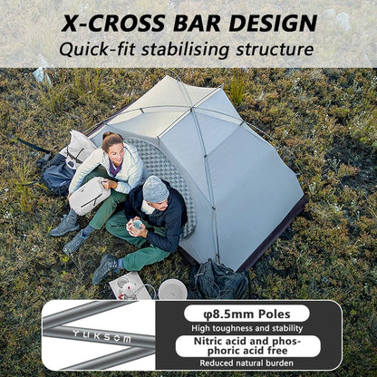 Naturehike Cloud River PRO 2 Persons Ultralight Four-Season Tent