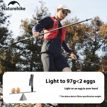 Naturehike Shadow Wind Ext 3K Carbon Fiber Lightweight Trekking Pole