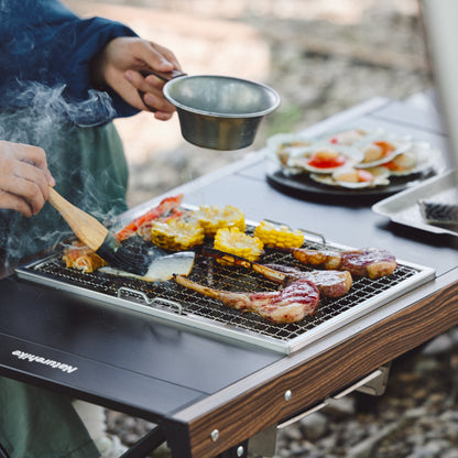 Naturehike Outdoor Stainless Steel Folding IGT Table BBQ Grill