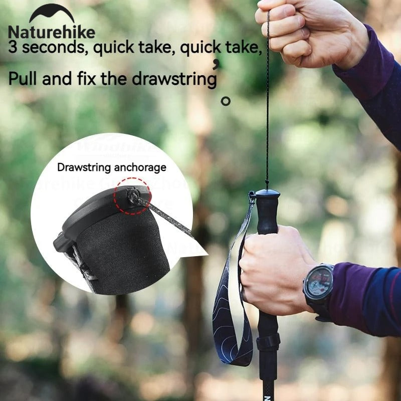 Naturehike Shadow Wind Ext 3K Carbon Fiber Lightweight Trekking Pole