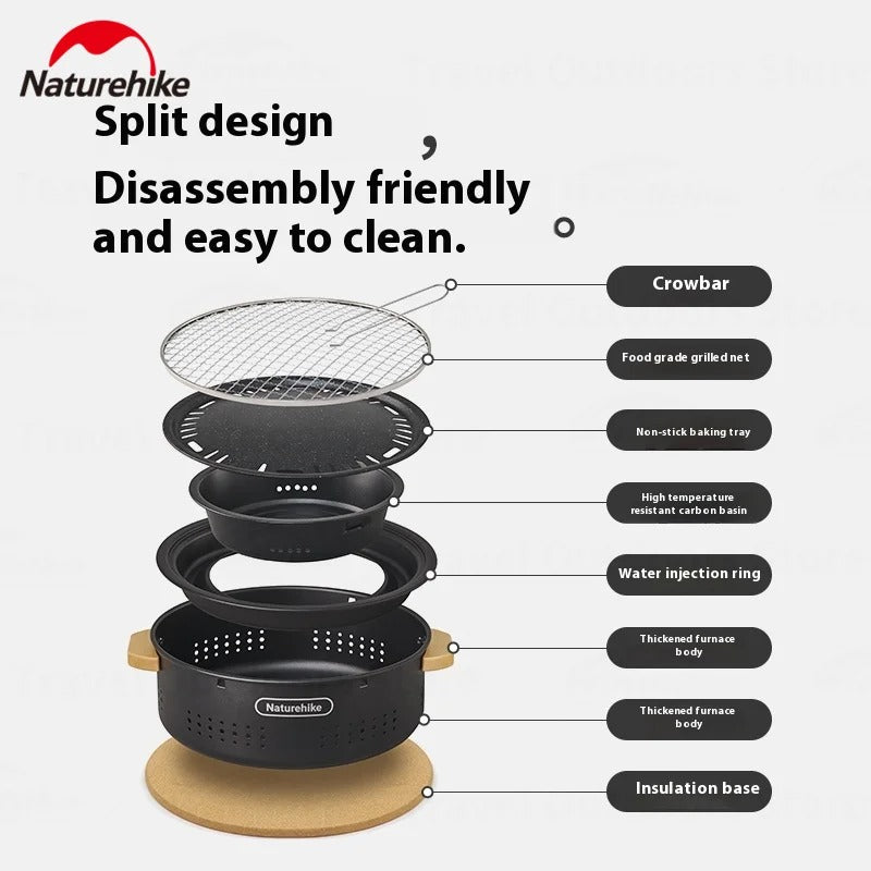 Naturehike Moyan Frying & Grilling Desktop Round Stove