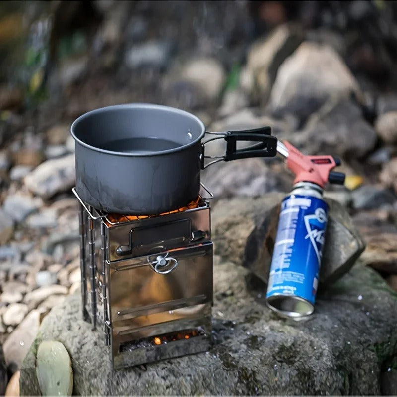 CAMPOUT camping stainless steel wood stove